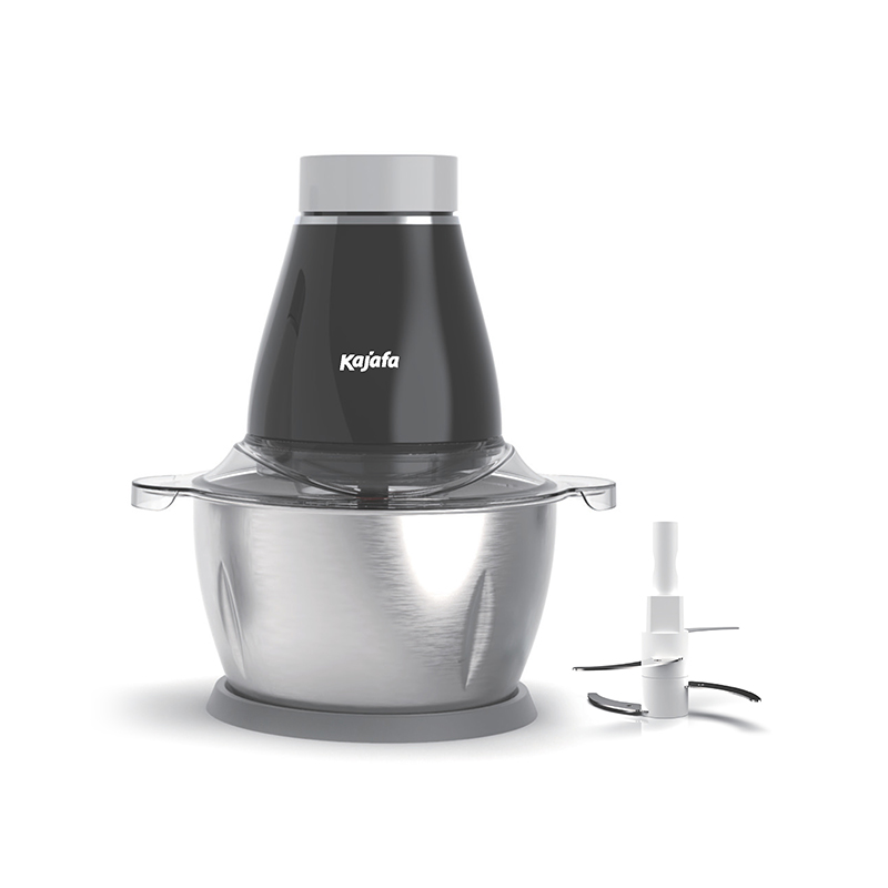 FP118S ミニ チョッパー 電動フード プロセッサー、1.5L 堅牢なステンレス スチール ボウル、400W、4 つのバイレベル ブレード、食品、野菜、果物、ナッツ用のミニ フード プロセッサー