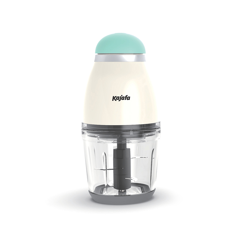 FP138E-G 500ML キッチンミニフードチョッパー電動フードプロセッサー、野菜と果物のカッター、オニオンスライサーダイシングマシン、透明なガラスボウル付き、オニオンカッター