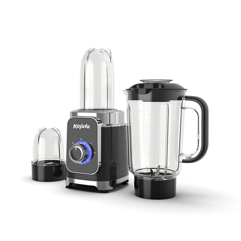 BL215ABD 3 i 1 ステンレス スチール ブレード ジャグ ブレンダー 1.0L 500ML スムージー メーカーとコーヒー グラインダー、新しいデザイン